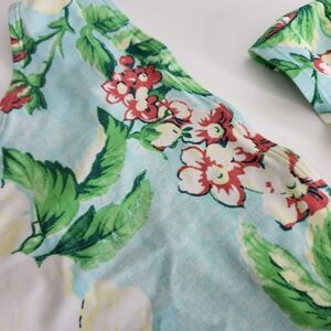 AERIE Bathing Suit 2 Piece SMALL Blue and Green